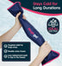 Extra Large & Reusable Ice Pack (15 x 23.5 inches, XL) for Maximum Pain Relief from Injuries, Swelling, Bruises
