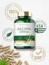 Carlyle Bacopa Monnieri Capsules, 180 Capsules, Gluten Free Supplement