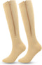 Mawjom Zipper Compression Socks Closed Toe Compression Stockings for Women Men