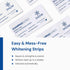 SNOW Diamond Teeth Whitening Strips, Gentle & Enamel Safe for At-Home Dental Hygiene, 14 Ct