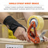 Ergodyne ProFlex 4000 Single Strap Wrist Support, Black, Small, Left Hand