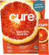 Cure Hydration Plant-Based Electrolyte Drink Mix - No Added Sugar - Coconut Water Powder - 14 Packets Blood Orange
