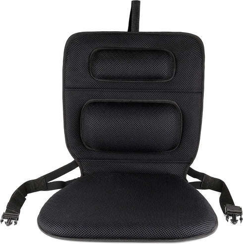 FOMI Gel Wheelchair and Low Back Chairs Seat and Back Cushion | Orthopedic Seat Pad, Firm Back Support and Lumbar
