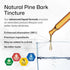 Pine Bark Extracts Tincture - 400 mg Organic French Maritime Pine Bark Extract Drops - 2 Fl Oz - Vegan, Alcohol & Sugar