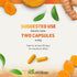 Turmeric and Ginger Supplement - Turmeric Curcumin Pills with Apple Cider Vinegar & BioPerine, 120 Capsules