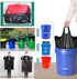 YIHUANYIFA 100 Counts 8-10 2 (8-10Gallon) Ultra Strong Gallon Black Trash Bags Mils Multi-Use Bin Liners Food Scrap