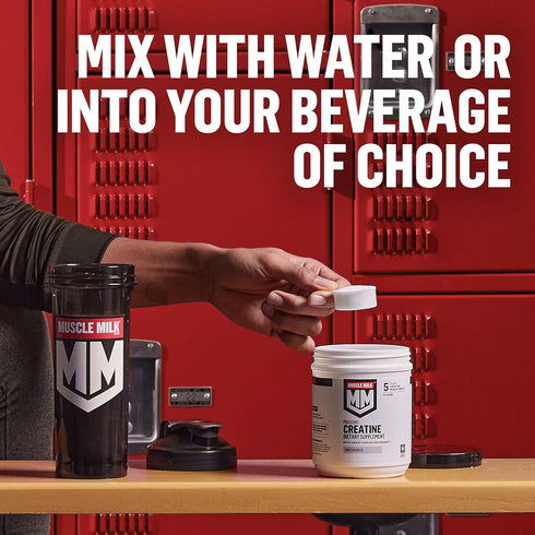 Muscle Milk Pro Series Creatine Powder - Unflavored, 1.1 Pound, 100 Servings, NSF Certified for Sport