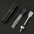 Lisapack 8ML Atomizer Perfume Spray Bottle for Travel, Empty Refillable Cologne Dispenser (Matte Black)