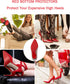 Prevention(8"x4" 3Pairs) Red Bottom Shoe Sole Protector,Sole Guard - Non-Slip Shoe Pads | Compatible with Christian