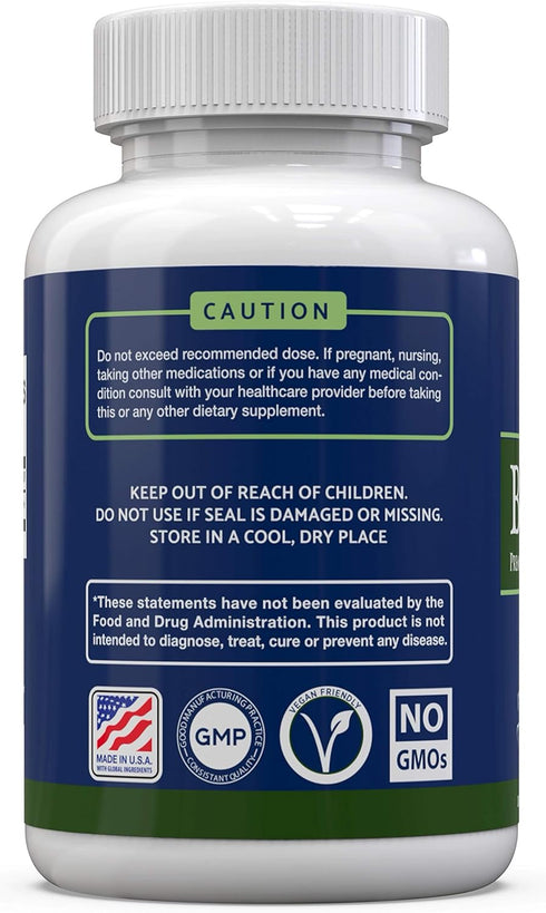 Premium Berberine HCL Supplement, 1200mg per Serving, 120 Vegan Capsules, Supports Healthy Lifestyle