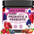 Llama Naturals Probiotics for Women and Men with Prebiotic Fiber, Vegan, Organic,