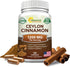 Natural Ceylon Cinnamon 1200mg, 120 Capsules, True Cinnamon Extract Supplement for Heart Health