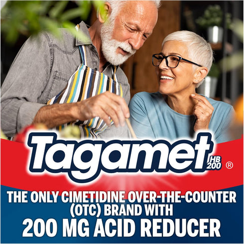Tagamet HB 200 mg Cimetidine Acid Reducer - Heartburn Relief, 70 Count