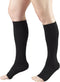 Truform Short Length 20-30 mmHg Compression Stockings, Open Toe, Beige, Small