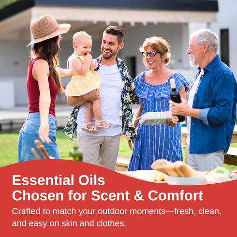 Skeeter Screen 90200 Mosquito Deterrent Spray – DEET-Free Essential Oil Blend – 4 Fl Oz Pump