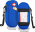 SITHON EpiPen Medical Carrying Case - Insulated Travel Medication Organizer Bag for 2 EpiPens, Asthma Inhaler, Allergy