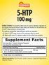 Sundance 5-HTP 100mg | 50 Quick Release Capsules | Non-GMO & Gluten Free Supplement