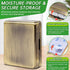 YILUTONGFA (7 8 Portable Metal Travel Pill Organizer Days a Week), Large Capacity Compartments, BPA-Free (M-Antique