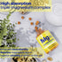 Magnesium Gummies with Turmeric - 60 Counts, 300mg Magnesium Complex for Calm & Muscle Cramps