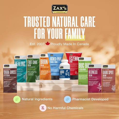 ZAX'S Bruise Vitamin, Pharmacist Developed Bruising Supplements, Zinc, Vitamin K, D3, 60 Caps