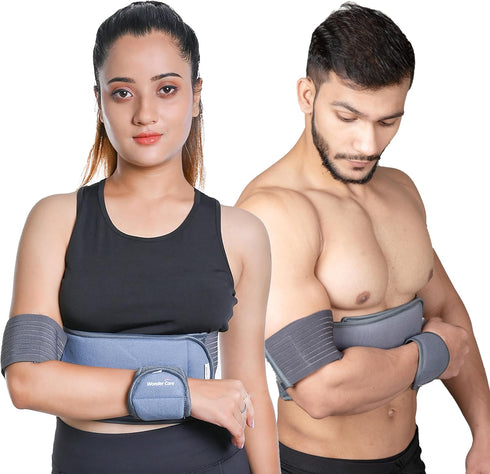 WC Shoulder Support Brace, Arm Sling Shoulder Immobilizer, Youth Shoulder Brace for Rotator Cuff Surgery (Size 1)