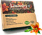 SIPA Laundry Detergent Sheets - 50 Sheets, 100 Loads, Lily of the Valley, Eco-Friendly, Phosphorus-Free