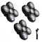 Replacement Blades 3 Pack for Head Shaver Kit, 5 Blades for Bald Men, Includes 1 Cleaning Brush