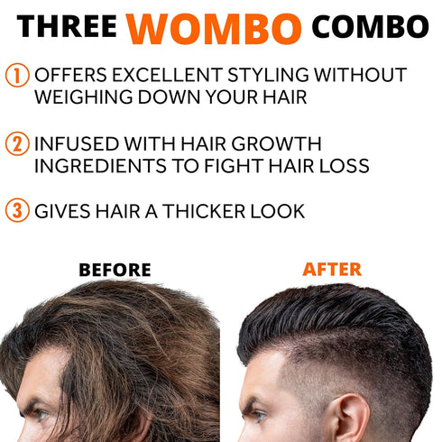 Thickening Hair Styling Pomade for Men - 1 Pack Medium Hold, Water Base, Matte Finish Barber Paste