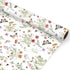 JarThenaAMCS Wildflower Wrapping Paper Mini Roll, 17 Inch x 32.8Ft Watercolor Floral Gift Wrap for DIY Craft