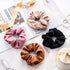 Lolalet 4 PCS Stash Scrunchies with Zipper Pocket, Hidden Pocket Scrunchie for Money, Elastic Hair Ties