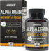 ONNIT Alpha Brain Premium Nootropic Brain Supplement, 30 Count - Caffeine-Free Focus Capsules for Memory & Concentration