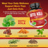 Organic Gotu Kola Extract Capsules - 90 Counts with Reishi, Cordyceps, Rosemary, Ginkgo Biloba & Valerian Root