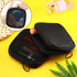 Weewooday 4 Pcs Mesh Makeup Bag, Mini Cosmetic Pouch with Zipper for Daily Accessory (Small, Black)