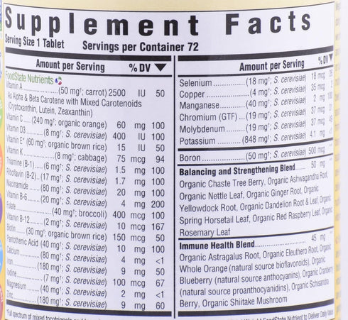 MEGAFOOD Women's One Daily, 72 CT