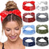 Tobeffect Bandana Headbands for Women, Cute Summer Hair Accessories with Bow and Rabbit Ears