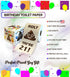 Printed TP 21st Birthday Gift Toilet Paper - Holy You're 21 Bday Party Funny Gag Gift, 500 Sheets