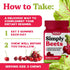 Simply Nature's Promise - Simply Beets Heart Gummies - 60 Non-GMO Beet Gummy Chews, Cherry Flavor