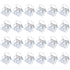 Hotop Hair Clip, 24 Pcs Small Mini Hair Claw Clips for Girls and Women, Non-Slip Plastic Tiny Jaw Clips