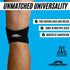 Patellar Tendon Support Strap (Large) - Adjustable Neoprene Knee Strap for Pain Relief in Running and Sports