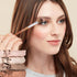 BUTIYO 6 Pcs Eye Makeup Brushes Set, Nature Horse Hair Concealers, Eye Shadows, Blush Blending Makeup Brushes (FB-006)