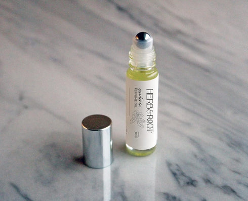 Herb & Root Gardenia Perfume for Women, Single Note Fragrance