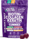 GrowVana Hair Growth Gummies for Women Biotin Collagen Keratin Saw Palmetto Horsetail