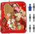 Small Blood Pressure Cuff 5.9''-9.5'' for Arm Circumference, Replacement BP Cuff with 6 Connectors - Red Classical