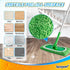 KEEPOW Reusable Wet Pads Refills, 12 Pack Compatible with Swiffer Sweeper Mop for Hardwood Floor Cleaning