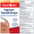 Ingrown Toenail Treatment Kit, Pain Reliever and Softener for Easy Trimming with Silicone Gel Toe Caps