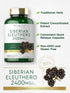 Carlyle Siberian Eleuthero | 2400mg | 300 Capsules | Non-GMO and Gluten Free Siberian Ginseng Herbal Supplement