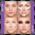 CCbeauty 2-IN-1 Matte Contour Stick Makeup - Cream Dual Highlighter Bronzer Stick for Face Shaping