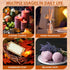 Autumn Fragrance Oil Set, Premium Fall Essential Oils for Diffuser and Candle Making - Pumpkin Spice, Cinnamon, and More