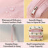 Happyupcity 3Pcs Sanitary Napkin Storage Bag Portable Oxford Nylon Period Pouch with Zipper for Tampons, Menstrual Cups