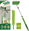 Blade Maid Ceiling Fan Cleaner - Cleaning Tool with Reusable Fiber Duster, 3 Foot Extendable Pole & Flexible Brush